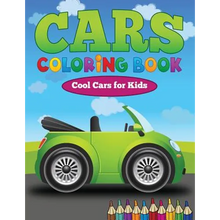 Cars Coloring Book: Cool Cars for Kids