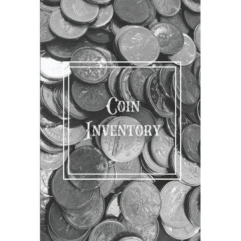 Coin Inventory: Collection Log Book, Collectors Coins Record, Catalog Ledger Notebook, Keep Track Purchases, Collectible Diary, Gift, Collecting Logbo