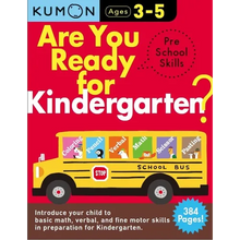 Kumon Are You Ready for Kindergarten Preschool Skills - Paperback