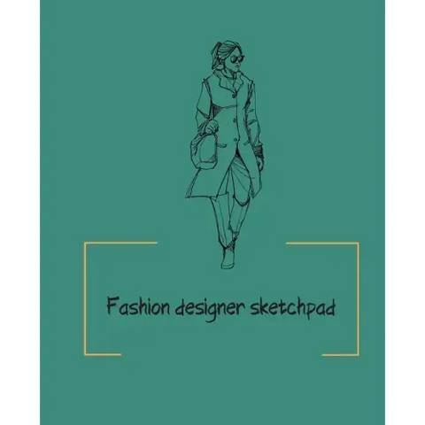 Fashion designer sketchpad: Fashion Sketchpad: 200 Figure Templates for Designing Looks (Sketchpads) YAS!