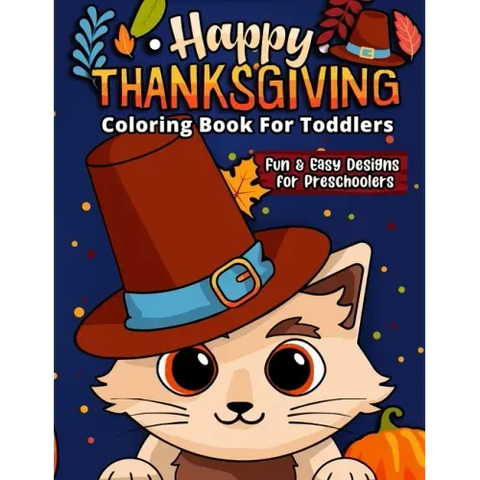 Happy Thanksgiving Coloring Book