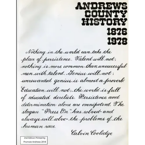 Andrews County History