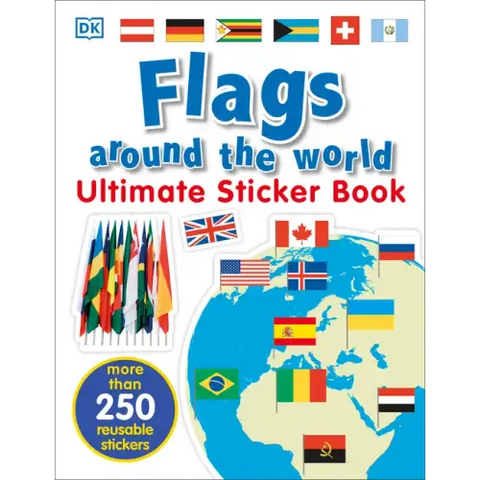Ultimate Sticker Book: Flags Around the World
