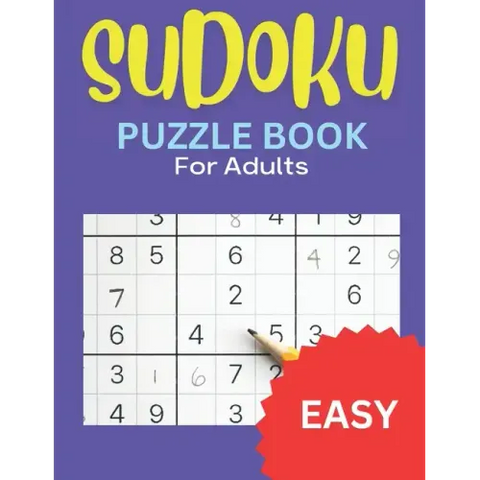 Sudoku Puzzle Book for Adults, Easy: Fun to Do, Easy Level Sudoku Puzzles for All Ages