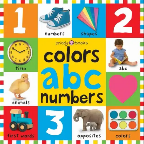 Big Board Books Colors, Abc, Numbers