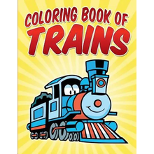 Coloring Book of Trains - Paperback
