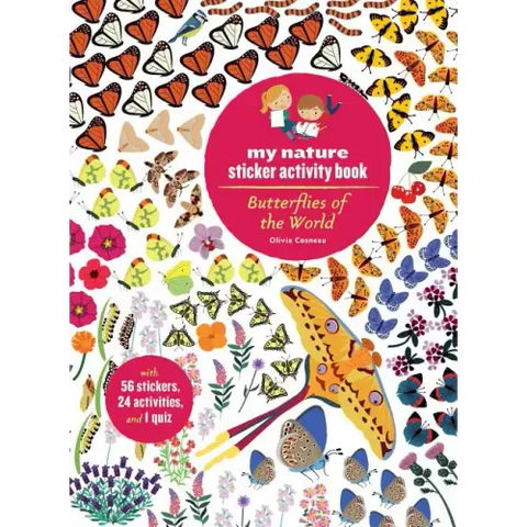 Butterflies of the World: My Nature Sticker Activity Book