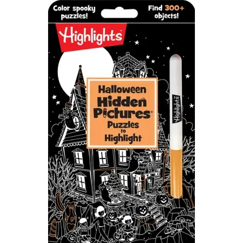 Halloween Hidden Pictures Puzzles to Highlight: Halloween Coloring & Activity Book with Over 300 Hidden Objects to Find