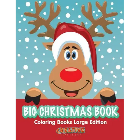 Big Christmas Book Coloring Books Large Edition