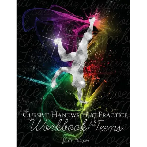 Cursive Handwriting Practice Workbook for Teens