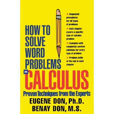 How to Solve Word Problems in Calculus