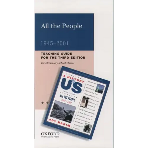 A History of Us: Book 10: A Teaching Guide for Elementary School Classes