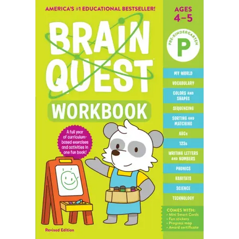 Brain Quest Workbook: Pre-K Revised Edition