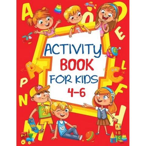 Activity Book for Kids 4-6