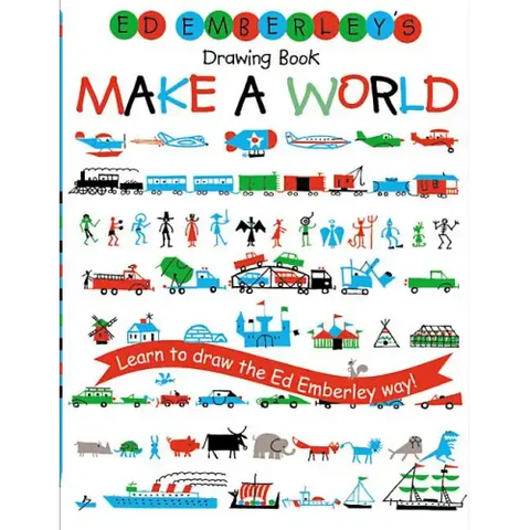 Ed Emberley's Drawing Book: Make a World