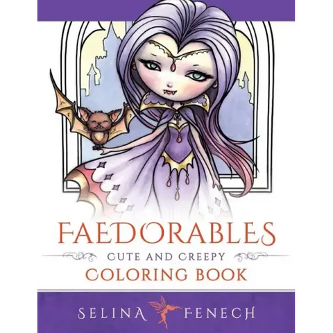 Faedorables: Cute and Creepy Coloring Book