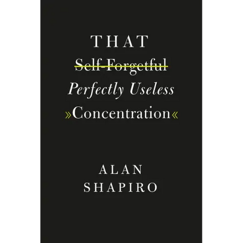 That Self-Forgetful Perfectly Useless Concentration