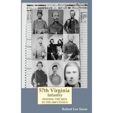 57th Virginia Infantry: Finding the Men in the 1860 Census