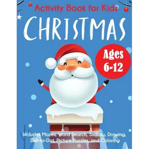 Christmas Activity Book for Kids