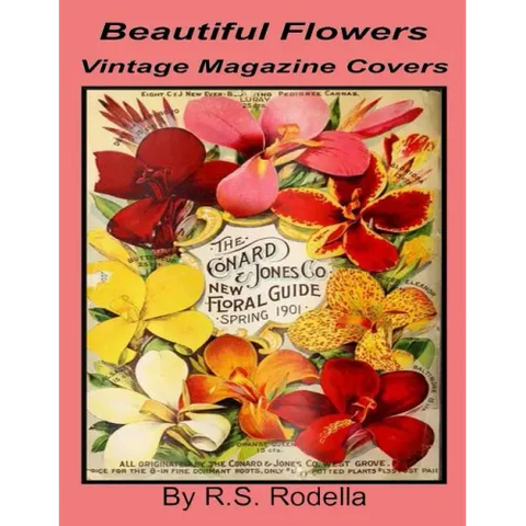 Beautiful Flowers Vintage Magazine Covers: Coffee Table Book