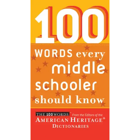100 Words Every Middle Schooler Should Know