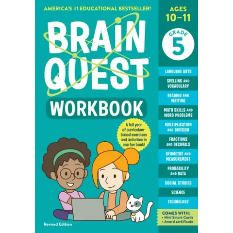 Brain Quest Workbook: 5th Grade Revised Edition