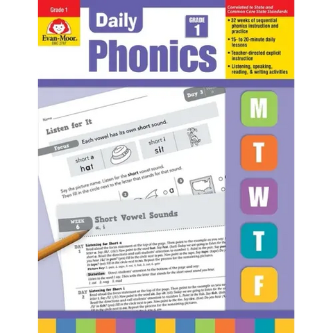 Daily Phonics, Grade 1 Teacher Edition