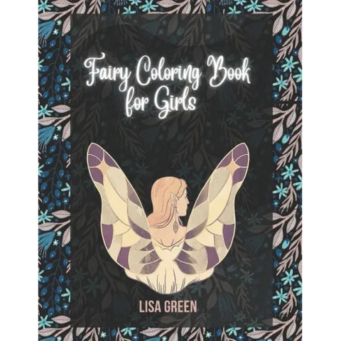 Fairy Coloring Book for Girls: Fairy Coloring Book for Girls 4-8