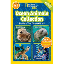 Ocean Animals Collection (National Geographic Kids Readers, Levels 1 & 2): Readers That Grow with You