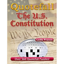 Quotefall Puzzles: The U.S. Constitution - Paperback