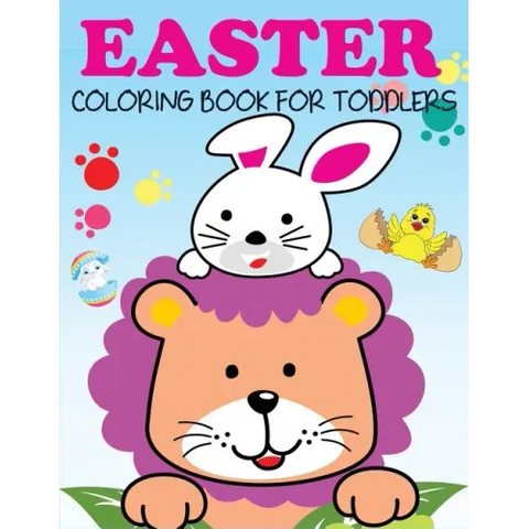 Easter Coloring Book for Toddlers