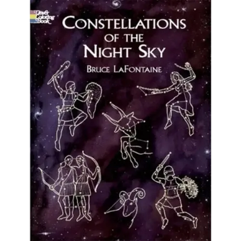 Constellations of the Night Sky Coloring Book