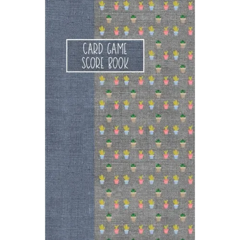 Card Game Score Book: For Tracking Your Favorite Games - Catcus