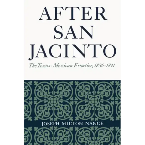 After San Jacinto: The Texas-Mexican Frontier, 1836-1841