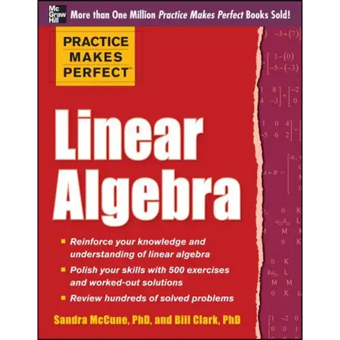 Practice Makes Perfect Linear Algebra: With 500 Exercises
