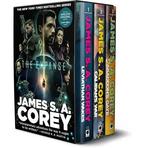 The Expanse Hardcover Boxed Set: Leviathan Wakes, Caliban's War, Abaddon's Gate: Now a Prime Original Series