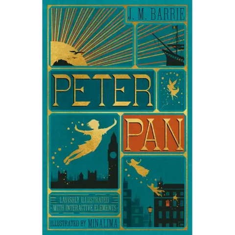 Peter Pan (Minalima Edition) (Lllustrated with Interactive Elements)