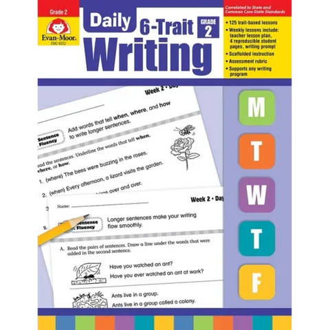 Daily 6-Trait Writing, Grade 2 Teacher Edition