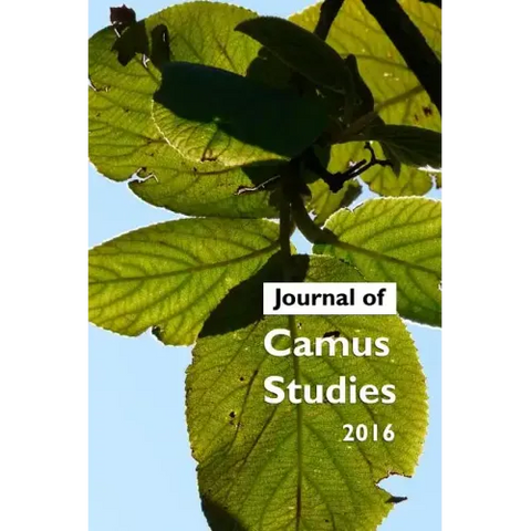 Journal of Camus Studies 2016