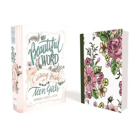 NIV, Beautiful Word Coloring Bible for Teen Girls, Hardcover: Hundreds of Verses to Color