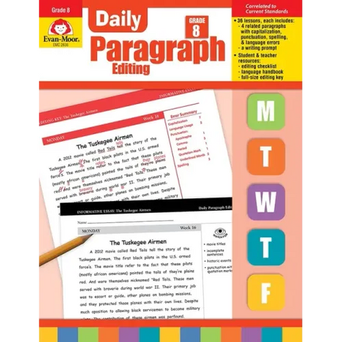 Daily Paragraph Editing, Grade 8 Teacher Edition