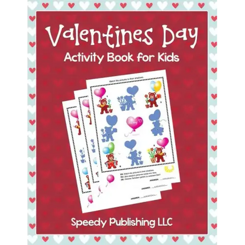 Valentines Day Activity Book for Kids