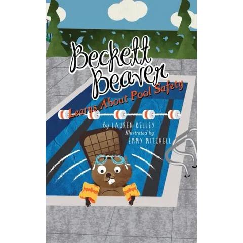 Beckett Beaver Learns About Pool Safety