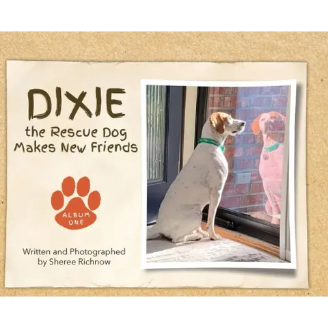 Dixie the Rescue Dog Makes New Friends