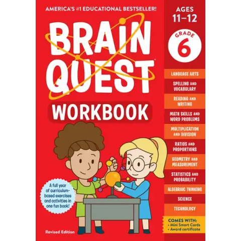 Brain Quest Workbook: 6th Grade Revised Edition