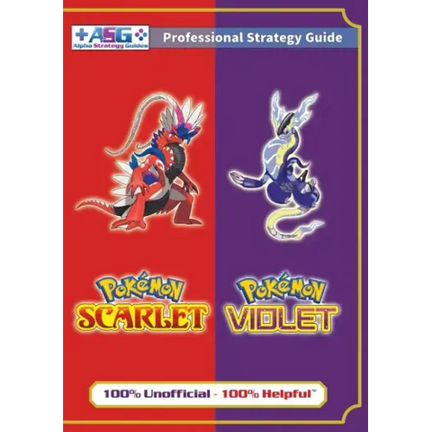 Pokémon Scarlet and Violet Strategy Guide Book (Full Color): 100% Unofficial - 100% Helpful Walkthrough