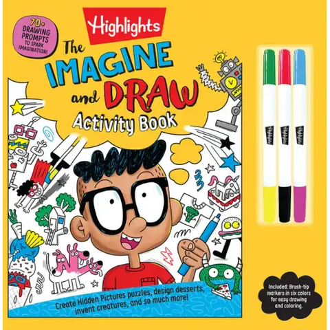 The Imagine and Draw Activity Book