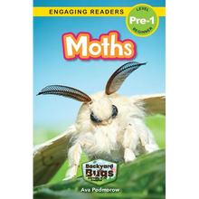 Moths: Backyard Bugs and Creepy-Crawlies (Engaging Readers, Level Pre-1) - Paperback