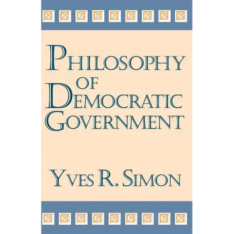 Philosophy of Democratic Government