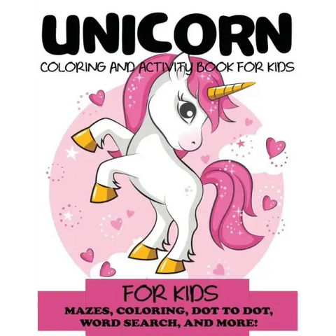 Unicorn Coloring and Activity Book for Kids